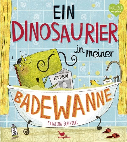 Kinderbuch Ein Dinosaurier in meiner Badewanne